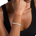 Michael Kors Premium Bangle MK Lexington Brass Gold - MKJ8646931
