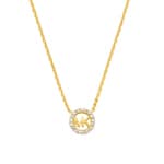 Michael Kors Necklace Brilliance 925 Silver gold-plated