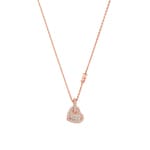 Michael Kors Collier Love 925 Silber Rosé vergoldet
