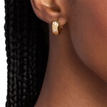 Michael Kors Premium Hoop earrings Kors MK Brass gold-plated - MKJ8652710