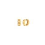 Michael Kors Premium Hoop earrings Kors MK Brass gold-plated