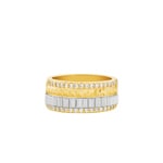 Michael Kors Premium Ring Lexington Brass gold-plated