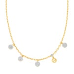 Michael Kors Premium Necklace Brilliance Brass gold-plated