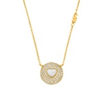 Michael Kors Premium Necklace Kors Love 925 Silver gold-plated