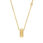 Michael Kors Premium Collier MK Lexington Laiton Plaque Or - MKJ8609710