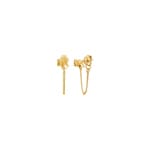 Michael Kors Premium Boucle d'oreilles pendantes Kors MK Argent 925 Plaqué or