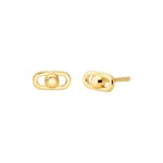 Michael Kors Ohrstecker Astor Link 925 Silber vergoldet