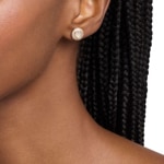 Michael Kors Premium stud earrings Kors Love 925 Silver gold-plated - MKC1848710