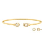 Michael Kors Premium Schmuckset Kors Brilliance 925 Silber Goldig - MKC1852SET