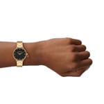 Michael Kors Pyper Goldig / Schwarz - MK7616