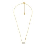 Michael Kors Schmuckset Brilliance 925 Silber Goldig - MKC1759CZSET