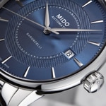Mido Baroncelli II Signature Automatique Bleu - M037.407.11.041.01