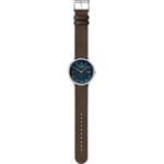 Mondaine Doppio Blue / Brown 41mm - MLE.41240.LGV