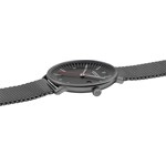 Mondaine Doppio Black Ø 41 - MLE.41220.SM
