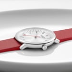 Mondaine Doppio Argenté / Rouge 33mm - MLE.33110.LCV