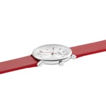 Mondaine Doppio Argenté / Rouge 33mm - MLE.33110.LCV