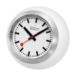 Mondaine Globe Tischuhr Weiss 60mm