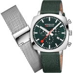 Mondaine Grand Cushion Chronograph Set Ø41
