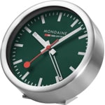 Mondaine Tischuhr mit Alarm Grün Ø 12.5cm