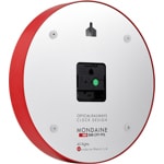 Mondaine Wanduhr Rot Ø 25cm - A990.CLOCK.11SBC