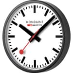 Mondaine Wall clock Black Ø 25cm - A990.CLOCK.12SBB