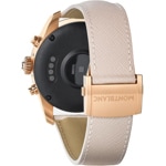 Montblanc Summit 2+ Smartwatch Gold-plated stainless steel and leather - MB127683