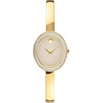 Movado Museum Bangle Ovale Doré / Beige