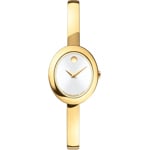 Movado Museum Bangle Ovale Doré / Argenté  - 0608072