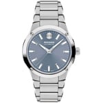 Movado Museum Imperiale Lady Automatik Silbrig / Blau