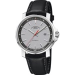 Mühle-Glashütte 29er Big Silver grey / Black leather