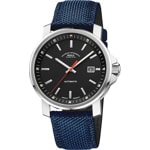 Mühle-Glashütte 29er Big Black / Canvas nautic blue