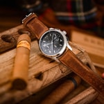 Mühle-Glashütte Lunova Chronograph Vintage leather - M1-43-06-LB-II