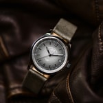 Mühle-Glashütte Lunova Lady Gris ardoise - M1-43-36-LB-O