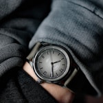 Mühle-Glashütte Lunova Lady Gris ardoise - M1-43-36-LB-O