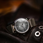 Mühle-Glashütte Lunova Lady Gris ardoise - M1-43-36-LB-O