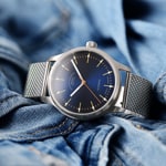 Mühle-Glashütte Panova Blau / Milanaiseband - M1-40-72-MB-II