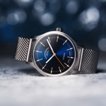 Mühle-Glashütte Panova Blau / Milanaiseband - M1-40-72-MB-II