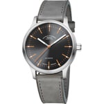 Mühle-Glashütte Panova Gris / Cuir