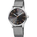 Mühle-Glashütte Panova Gris / Bracelet milanais - M1-40-75-MB-II