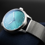 Mühle-Glashütte Panova Turquoise / Bracelet milanais - M1-40-79-MB-II