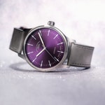 Mühle-Glashütte Panova Violet / Grey leather - M1-40-78-1-LB-V