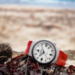 Mühle-Glashütte S.A.R. Rescue-Timer LUMEN / Kautschuk rot - M1-41-08-KB-VIII