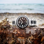 Mühle-Glashütte S.A.R. Rescue-Timer Noir / Acier & Caoutchouc - M1-41-03-MB