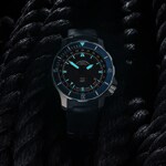 Mühle-Glashütte Seebataillon GMT Black rubber - M1-28-62-KB