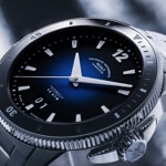 Mühle-Glashütte Sportivo Grande Date Bleu / Bracelet en acier - M1-52-42-MB