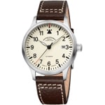 Mühle-Glashütte Terrasport II Creme / Leder