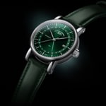 Mühle-Glashütte Teutonia II GMT Leder grün - M1-33-96-LB-II