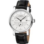 Mühle-Glashütte Teutonia II Kleine Sekunde Silber / Leder