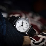 Mühle-Glashütte Teutonia II Medium Silver / Leather - M1-30-25-LB