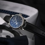 Mühle-Glashütte Teutonia IV BlueMoon Leder - M1-44-62-LB